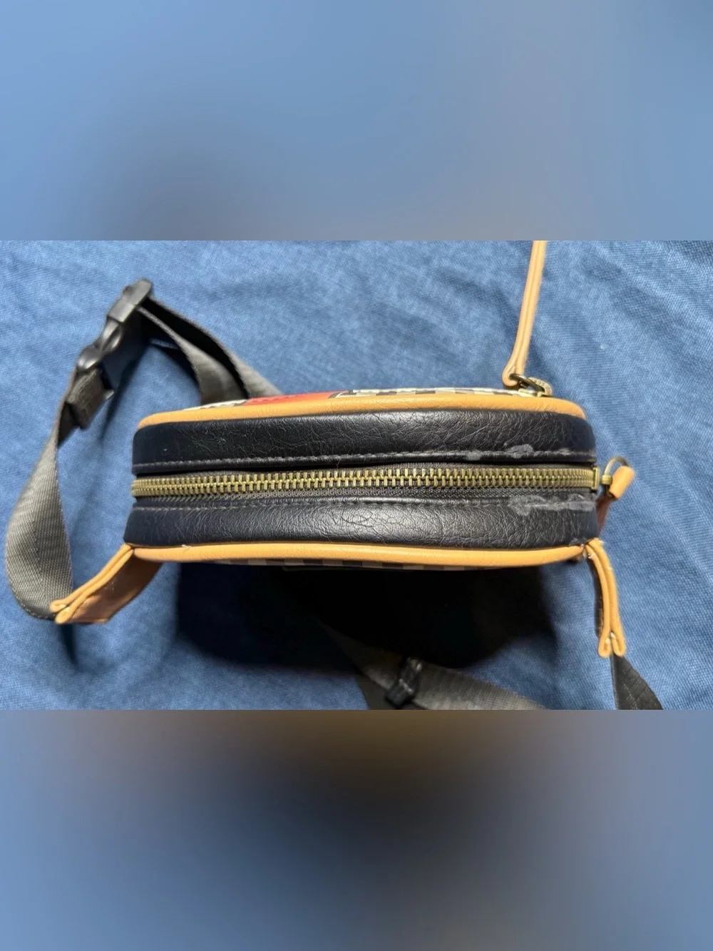 Loungefly Women’s Disney Winnie the Pooh Plaid Black Fanny Pack